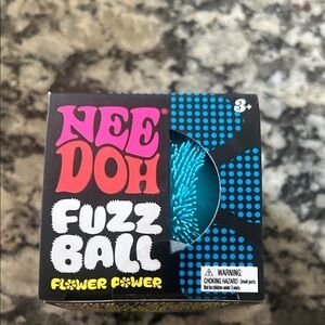 Fuzz Ball Kids Toy - Blue